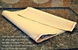 Bakers Couche - 100% Pure French Flax Linen Heavy duty Proofing Cloth from France, 26 x 35 Inch