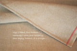 Bakers Couche - 100% Pure French Flax Linen Heavy Duty Proofing Cloth from Tissage Deren of France, 32 x 35 Inch, with Bonus Fournil Lame